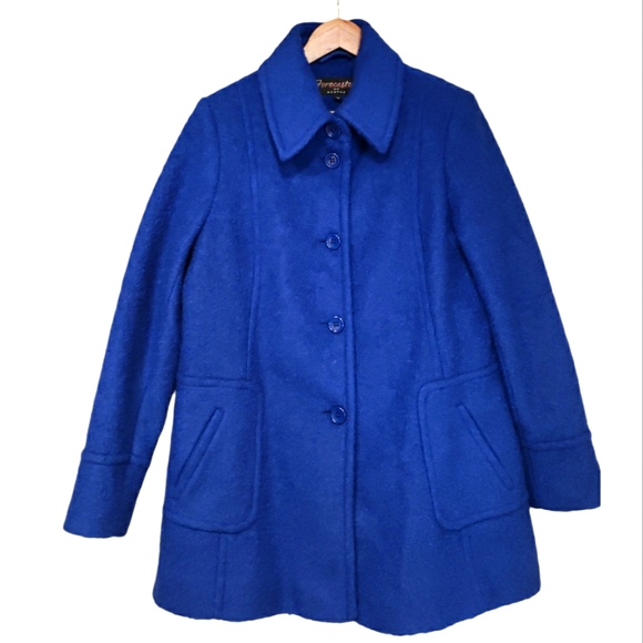 FORECASTER WOOL COAT SZ 14 P:21.5" L:31.5" - Picture 1 of 3